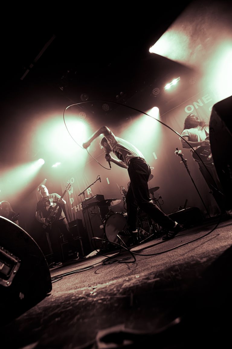La Dispute performing live at The Gov in Adelaide 